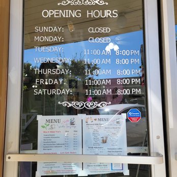 Selfie Studio Tea Lounge - Menu - Bubble Tea Near Me - Lockeford, California