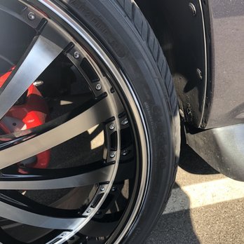 Capital Wheel Repair - BEFORE: Left Front Rim (driver's side front) - Wheel & Rim Repair Near Me