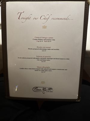Menu photo 4 Casa Mia Trattoria North Miami, FL Menu photo 4 Casa Mia Trattoria North Miami, FL