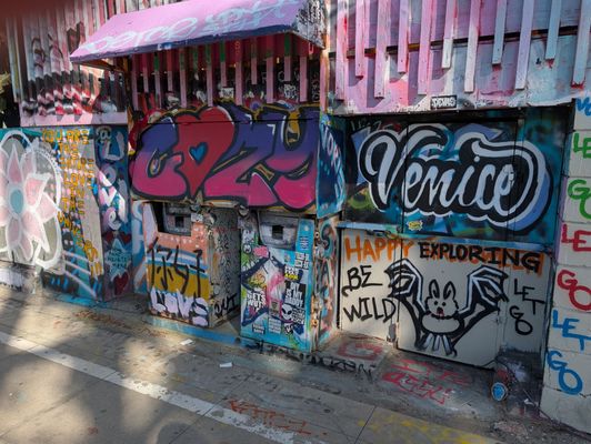 Venice beach Boardwalk by null