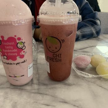 Mochi Fresh - Strawberry Bubble Milk Mochi Ice Cream Berry Mix Fruit Tea - Desserts Near Me - Tempe, Arizona Mochi Fresh - Strawberry Bubble Milk Mochi Ice Cream Berry Mix Fruit Tea - Desserts Near Me - Tempe, Arizona