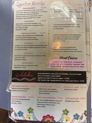 Menu photo 3 La Cocina Méxicana Restaurant Dixon, CA