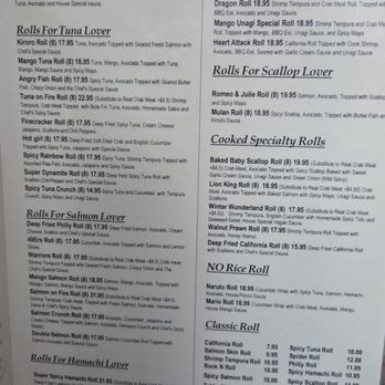 Kiroro Sushi - Menu - Japanese Near Me - Belmont, California Kiroro Sushi - Menu - Japanese Near Me - Belmont, California