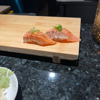 Komé - Seared salmon belly - Sushi Bars Near Me - Dallas, Texas Komé - Seared salmon belly - Sushi Bars Near Me - Dallas, Texas