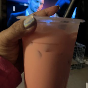 Onit Cafe - Watermelon with popping boba. My hubby didn't like it. - Coffee & Tea Near Me - Federal Way, Washington Onit Cafe - Watermelon with popping boba. My hubby didn't like it. - Coffee & Tea Near Me - Federal Way, Washington