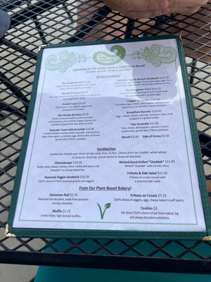 Menu photo 3 Dirtbag Tea Cafe Orangevale, CA