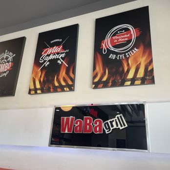 WaBa Grill - Restaurant interior - Fast Food Near Me - Castaic, California WaBa Grill - Restaurant interior - Fast Food Near Me - Castaic, California