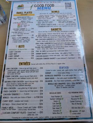 Menu photo 1 Lucian's Caribbean Grill Houston, TX Menu photo 1 Lucian's Caribbean Grill Houston, TX