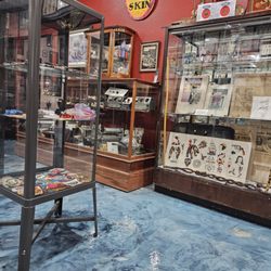 Precisely Veiled Tattoo - Images of our shop and museum.