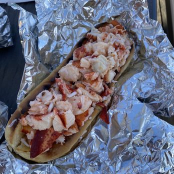 Lobster Landing - The double lobster roll - Seafood Markets Near Me - Clinton, Connecticut