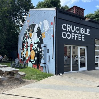 Crucible Coffee Roasters - Incredible outside aesthetics (chefs kiss) - Coffee Roasteries Near Me - Staunton, Virginia Crucible Coffee Roasters - Incredible outside aesthetics (chefs kiss) - Coffee Roasteries Near Me - Staunton, Virginia