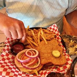 2 Tall Tavern - Fried Pork Tenderloin sandwich