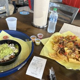 Pork bowl and brisket nachos! Fast service, excellent food! We will be back! Pork bowl and brisket nachos! Fast service, excellent food! We will be back!