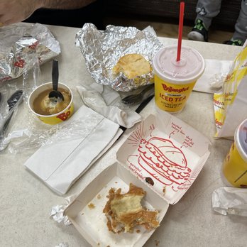 Bojangles - a table full of food and drinks - Southern Near Me - Emporia, Virginia Bojangles - a table full of food and drinks - Southern Near Me - Emporia, Virginia