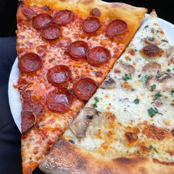 Crown Heights Pizza - Pepperoni and White - Pizza Near Me - Brooklyn, New York