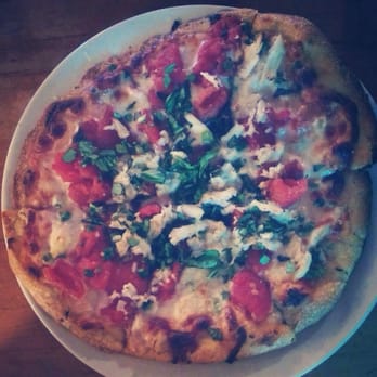 Dogfish Head Brewings & Eats - Fifth Column (crab pizza) - American Near Me - Rehoboth Beach, Delaware