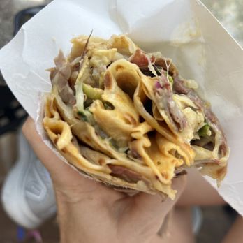 Central Park Crepes - Brisket crepe - Creperies Near Me - Orlando, Florida