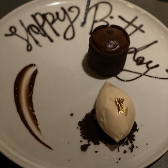 Faubourg Montclair - birthday dessert - French Near Me - Montclair, New Jersey Faubourg Montclair - birthday dessert - French Near Me - Montclair, New Jersey