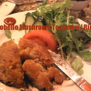 Tokkuri-Tei - Portobello Mushroom Topped w/ Rice - Sushi Bars Near Me - Honolulu, Hawaii Tokkuri-Tei - Portobello Mushroom Topped w/ Rice - Sushi Bars Near Me - Honolulu, Hawaii
