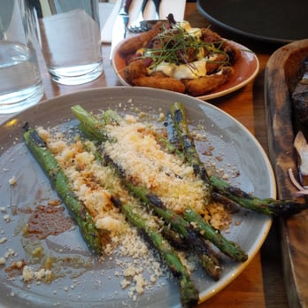 Elbow Lane - Grilled asparagus with grated parmesan cheese - Breweries Near Me - Cork, Colorado Elbow Lane - Grilled asparagus with grated parmesan cheese - Breweries Near Me - Cork, Colorado