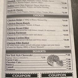Corner Pizza - Menu