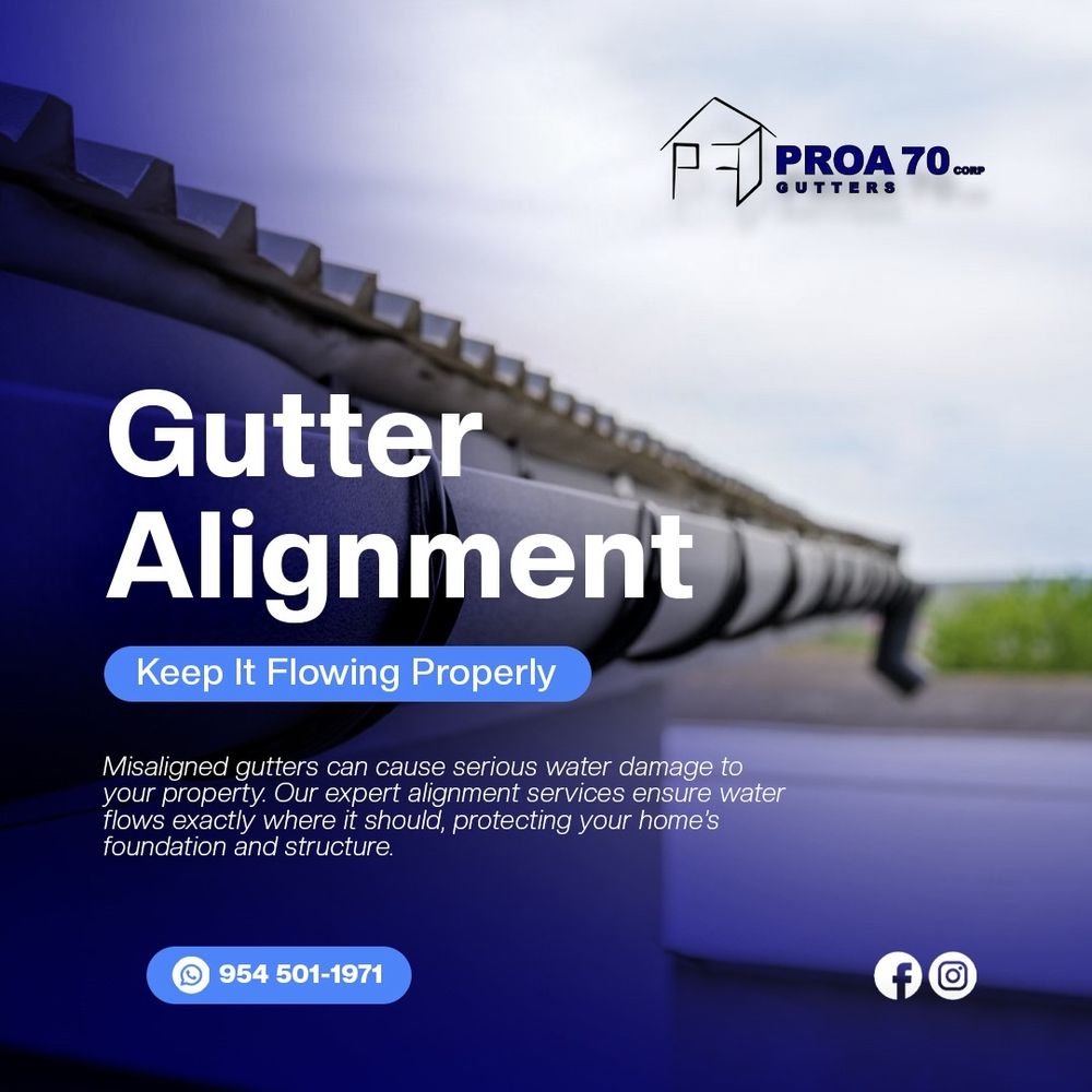 Slide of Proa70 Gutters