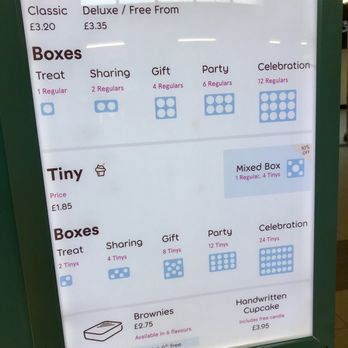 Lola's Cupcakes - Price list - Cupcakes Near Me - London, XGL