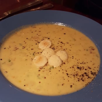 Coastal Flats - Crab and corn chowder for app - Seafood Near Me - Mclean, Virginia Coastal Flats - Crab and corn chowder for app - Seafood Near Me - Mclean, Virginia