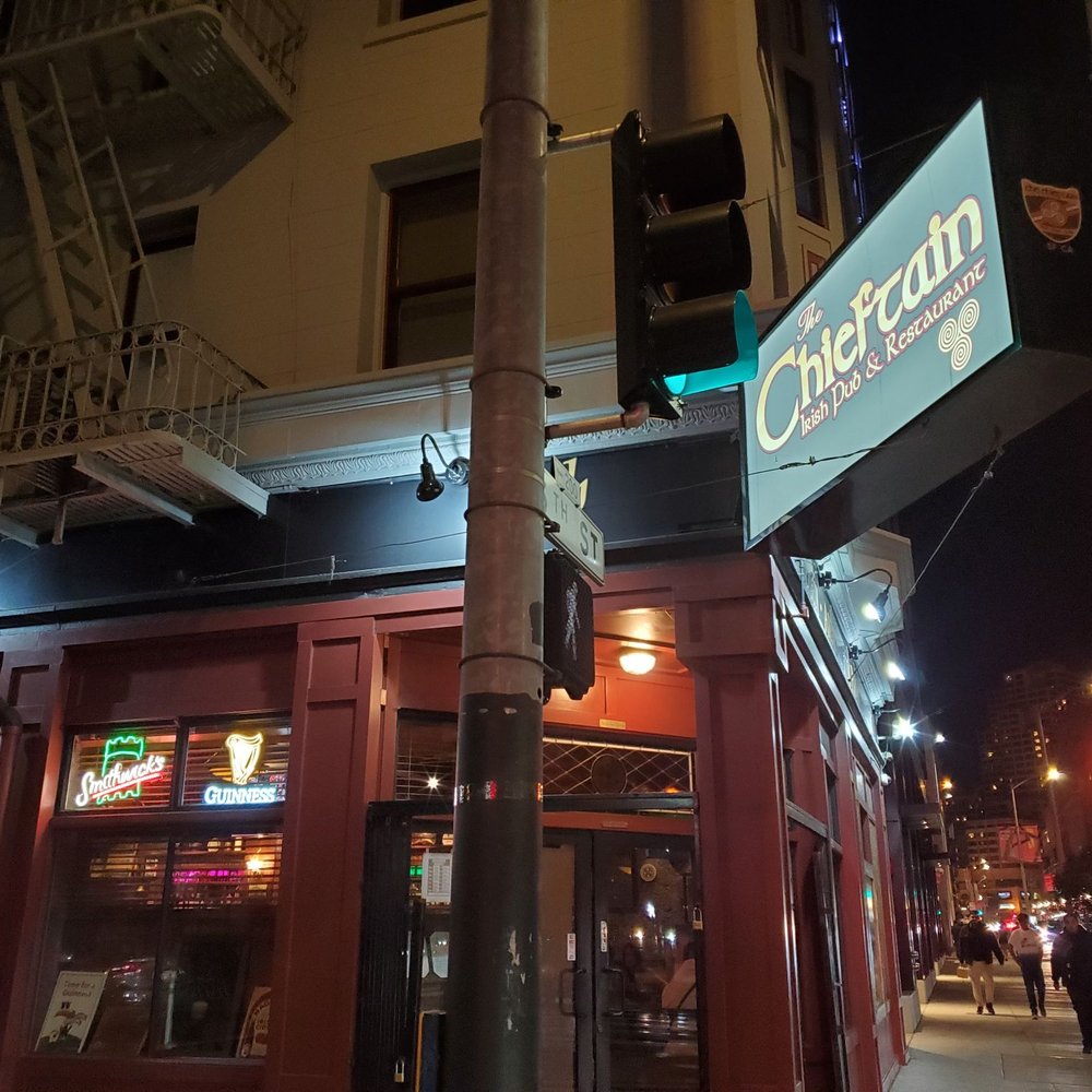 The Chieftain Irish Pub & Restaurant - Outside - Sports Bars Near Me - San Francisco, California The Chieftain Irish Pub & Restaurant - Outside - Sports Bars Near Me - San Francisco, California