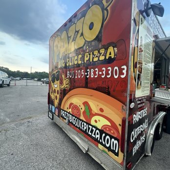 Pazzo! Big Slice Pizza - a picture of the food truck - Italian Near Me - Hoover, Alabama Pazzo! Big Slice Pizza - a picture of the food truck - Italian Near Me - Hoover, Alabama