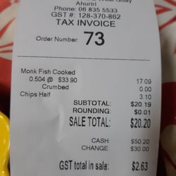 Takitimu Seafoods - MONKFISH meal