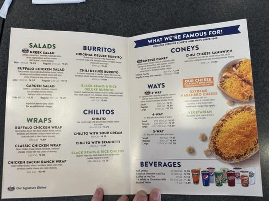 Menu photo 1 Skyline Chili Crescent Springs, KY Menu photo 1 Skyline Chili Crescent Springs, KY