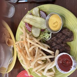 Buffalo Burger minus the bun