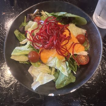 Kizuna Sushi Bistro - Just the House Salad - Sushi Bars Near Me - Glen Ellyn, Illinois