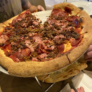 Mellow Mushroom Boone - Mighty Meaty (no cheese) - Pizza Near Me - Boone, North Carolina Mellow Mushroom Boone - Mighty Meaty (no cheese) - Pizza Near Me - Boone, North Carolina