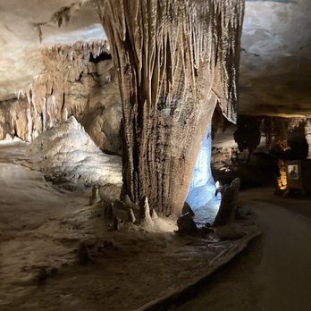 Fantastic Caverns - Cave feature (column) - Historical Tours Near Me - Springfield, Missouri