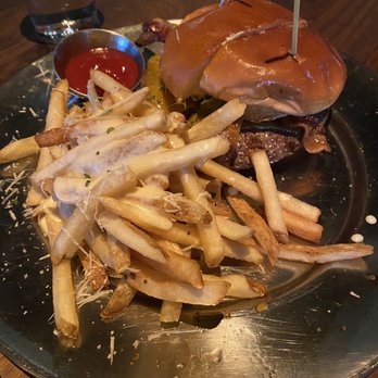 Eureka - Jalapeo Egg Burger with Truffle Cheese Fries - American Near Me - Santa Clara, California Eureka - Jalapeo Egg Burger with Truffle Cheese Fries - American Near Me - Santa Clara, California