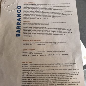 Barranco - Peruvian Near Me - Lafayette, California Barranco - Peruvian Near Me - Lafayette, California