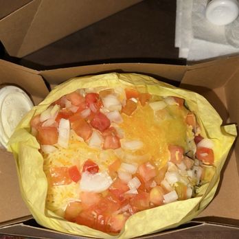 Taco Treat - Beef & Bean Tostada - Mexican Near Me - Arcadia, California Taco Treat - Beef & Bean Tostada - Mexican Near Me - Arcadia, California