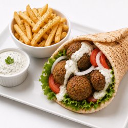 Falafel sandwich