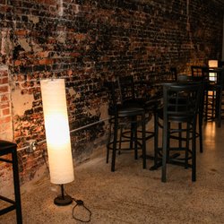 The Dreka Theater - The venue highlights the original brick wall, theater crown molding and terrazzo floors in the 3800 square foot space.