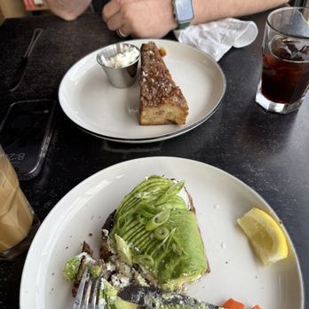 Time Market - Avocado and Ricotta Toast  Morning Bread Cold brew - Pizza Near Me - Tucson, Arizona