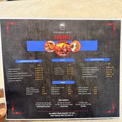 Jj Gourmet - Menu