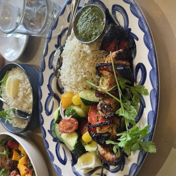 Aba - Grilled Chicken Kebab - Mediterranean Near Me - Austin, Texas