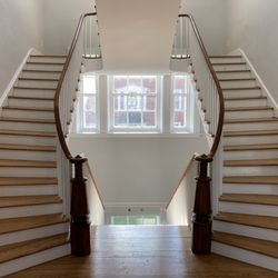 The Blackburn Inn & Conference Center - Beautifully-restored staircases in Admin bldg