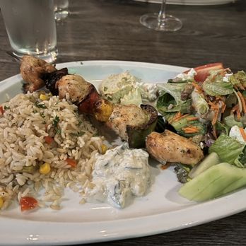 Hapy Bistro - Chicken Shish Kabob - Mediterranean Near Me - Pismo Beach, California