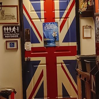 Penny Lane Pub - union jack door - Pubs Near Me - Richmond, Virginia Penny Lane Pub - union jack door - Pubs Near Me - Richmond, Virginia