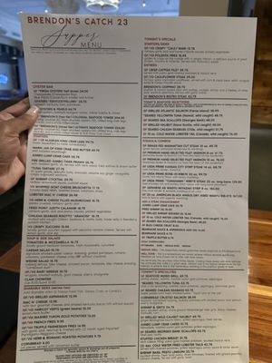 Menu photo 3 Brendon's Catch 23 Louisville, KY