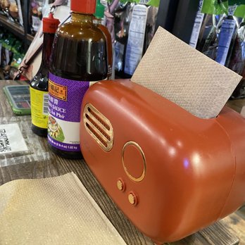 Yen's Kitchen - The cool themed napkin holder - Vietnamese Near Me - Lake Worth, Florida Yen's Kitchen - The cool themed napkin holder - Vietnamese Near Me - Lake Worth, Florida