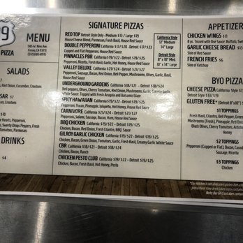 99 Craft Pizza - Menu - Pizza Near Me - Fresno, California